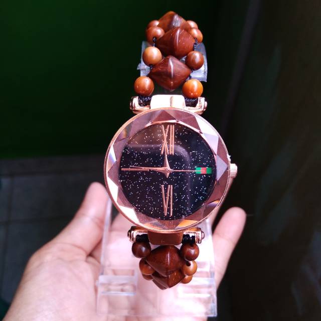  JAM  WANITA KAYU  KOKKA  JAM  GUCCI JAM  ANALOG ORIGINAL KAUKAH 