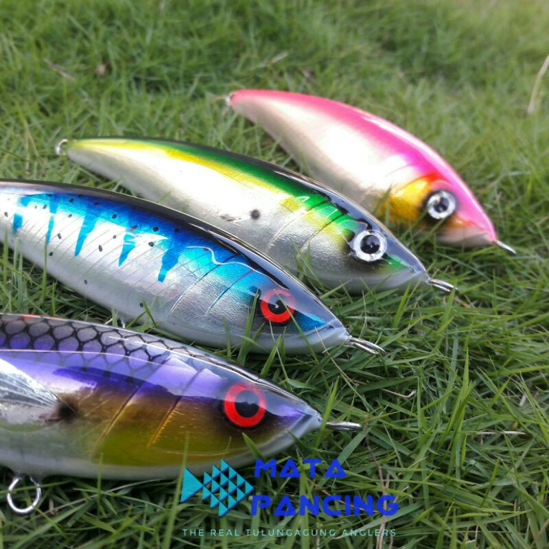 Umpan stickbait sinking Gcast art lure hand made hard resin finishing stick bait