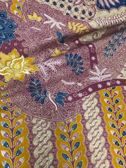 Batik Batu Raden Bahan Kain Katun 50S Meteran