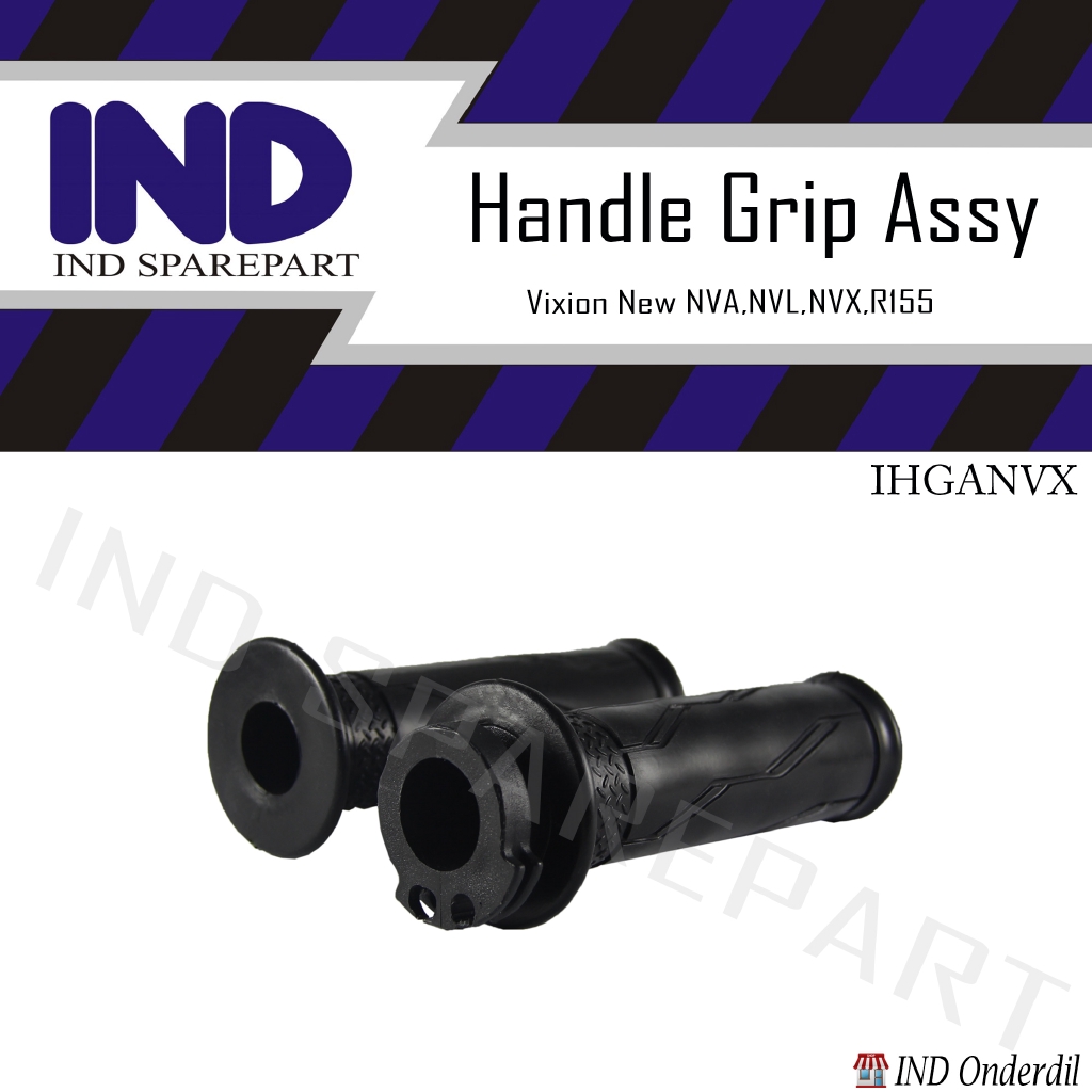 Handle-Hand Grip Fat Vat Pad Assy Handfat Handpad Handvat Handgrip Karet-Pipa-Slongsong Vixion New Set