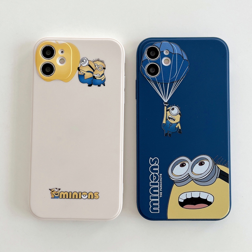 Soft Case Hp Gambar Minion Untuk iPhone 6 / 6S / 7 / 8plus / SE 2020 / X / XR / XS / 11 / 12 / 13pro MAX