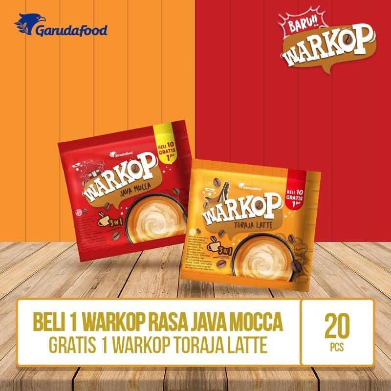 

PROMO WARKOP JAVA MOCCA GRATIS WARKOP TORAJA LATTE @20G (BUY 1 GET 1) TERMURAH