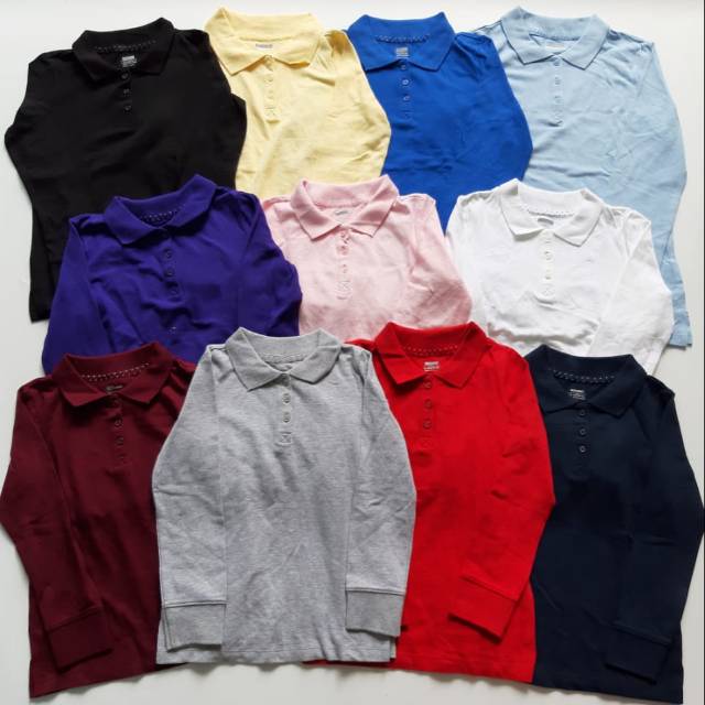 ORIGINALS POLO MIX BRAND LENGAN PANJANG
FADED GLORY, OLDNAVY