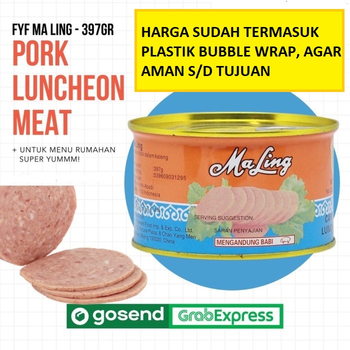 MALING FYF LUNCHEON PORK / MA LING FYF / DAGING MALING / MALING TTS