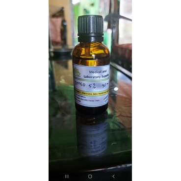 dmso 5%  30 ml