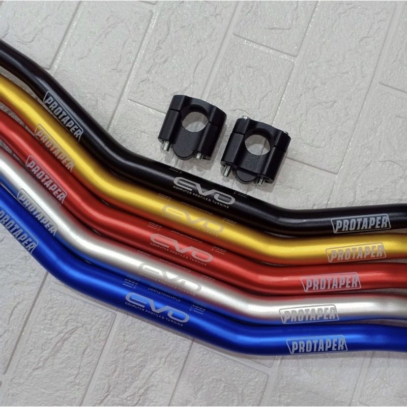 stang fatbar evo low protaper plus raiser stang universal stang evo low plus dudukan stang protaper