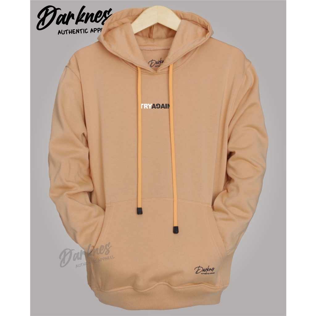 Sweater Hoodie Cewek Cowok Distro Termurah Jaket Hoodie Sablon  Warna CREAM Mint Size M.L.XL.Dan XXL