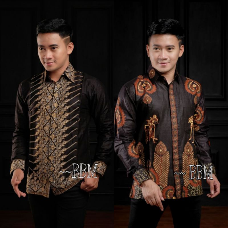 BAJU BATIK PRIA ABADI BATIK KEMEJA BATIK PRIA LENGAN PANJANG