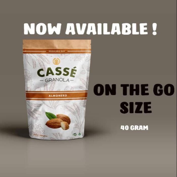 

Almonerd Granola 40 gram