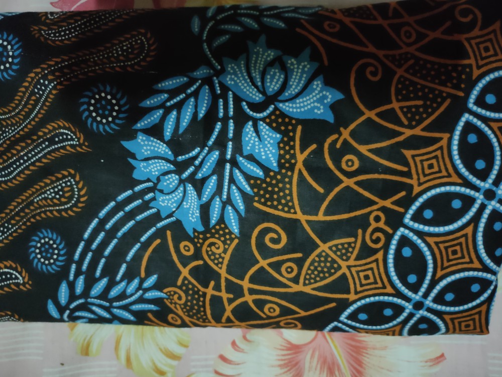 Batik Tunik Shibori Modern Kondangan Kekinian Kerja Kantor Seragaman Tunik Monochrome