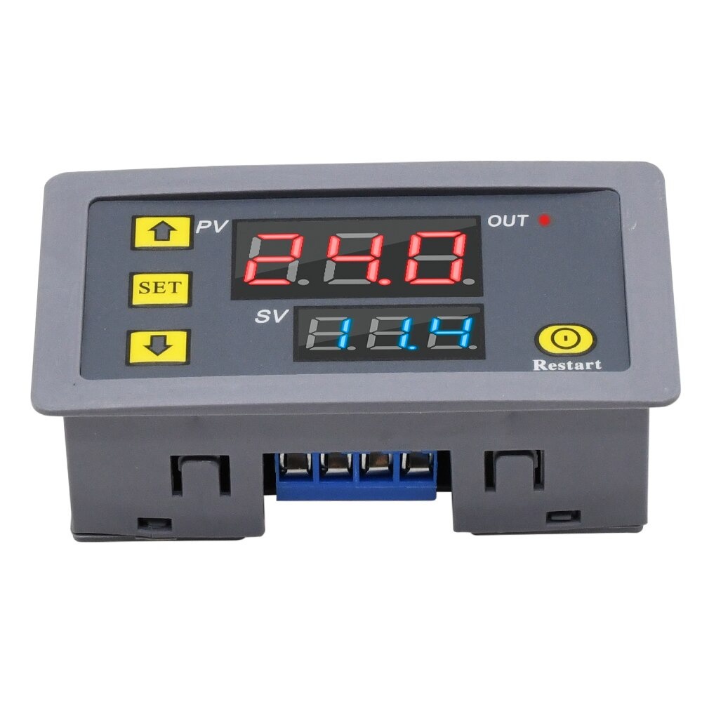 Timer Delay Relay Digital Display Alat Pengatur Waktu Mesin Tetas Telur DC 12V / AC 110V 220V