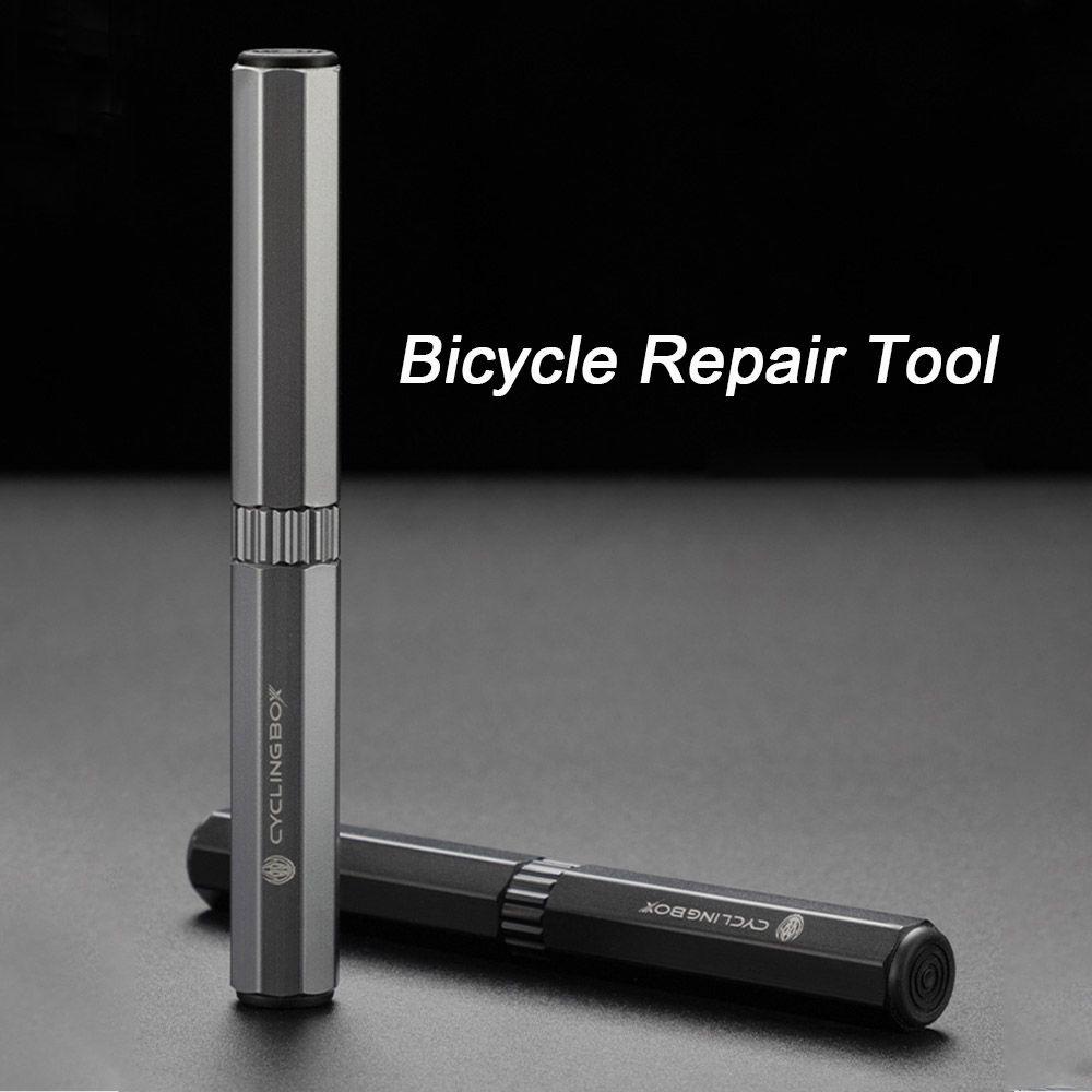 R-FLOWER Vacuum Tire Repair Portable Tongkat Gosok Ban Sepeda Jalan Darurat Tire Repair Fork Drill Bit