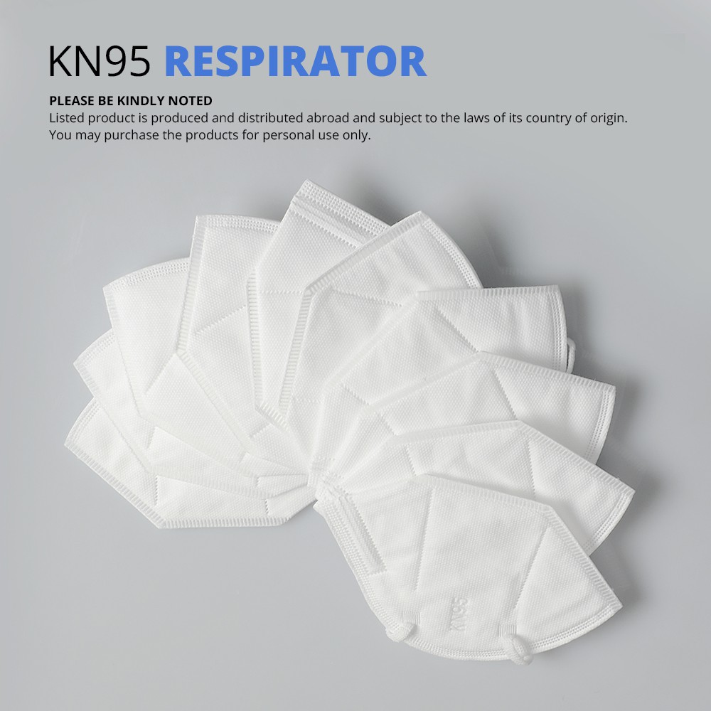 ANHUI Masker Anti Polusi Virus Corona KN95 1 PCS - SY9600 - White