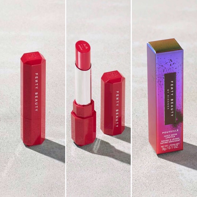 fenty beauty by rihanna poutsicle juicy satin lipstick
