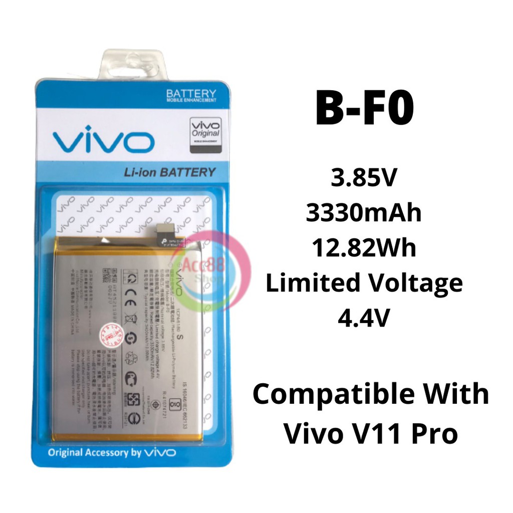 Batre Baterai Battery Original Vivo V11 PRO / B-F0 / BF0