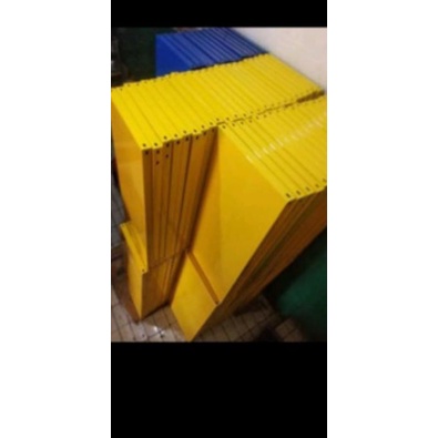 Hambalan Rak Besi Siku Lubang UK L60cmxP100cm