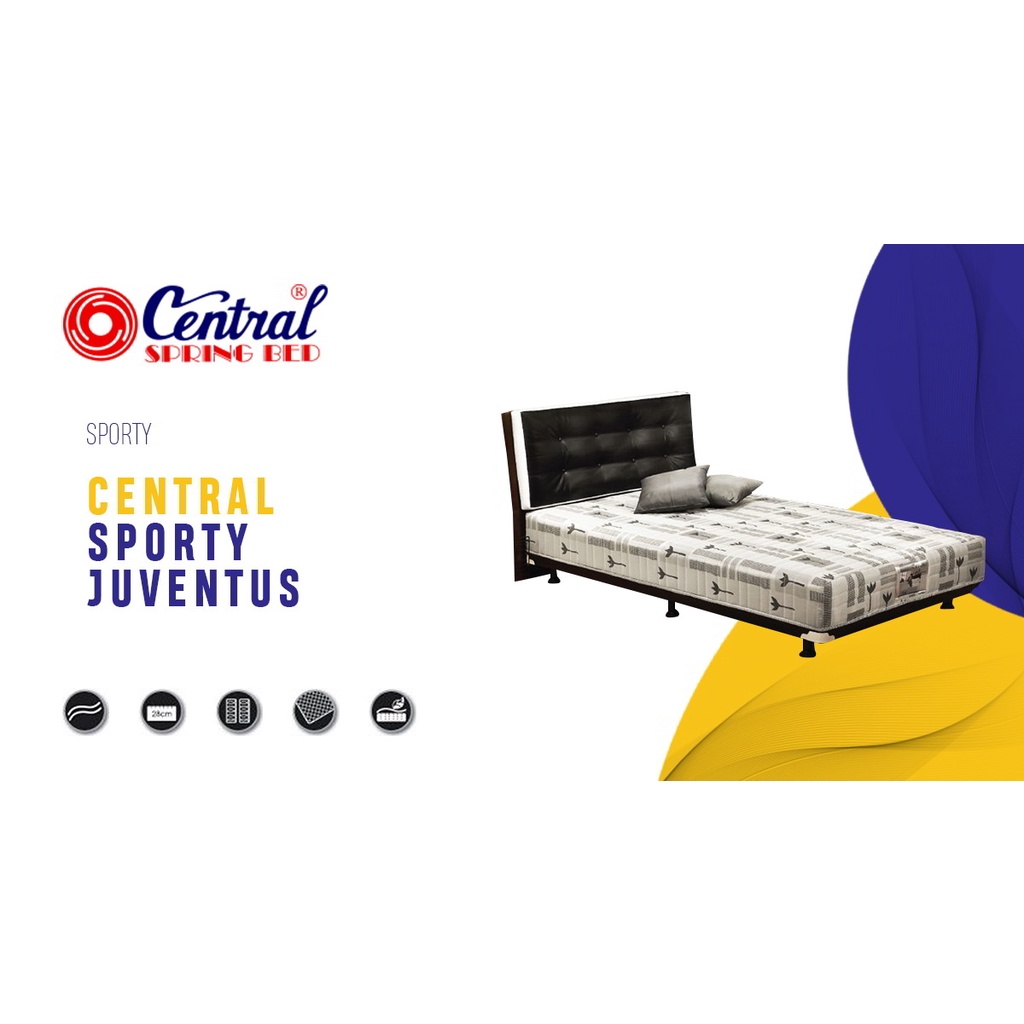 Spring bed Central Sporty Juventus