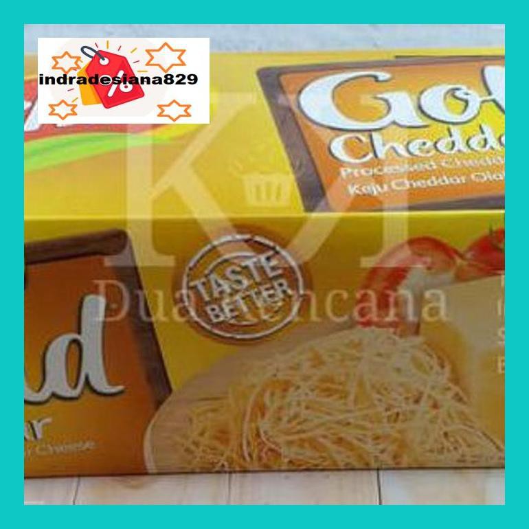 

S504Dpsum Cheese Keju Prochiz Gold Cheddar 2 Kg Block Processed Cheddar Cheese Mkld50