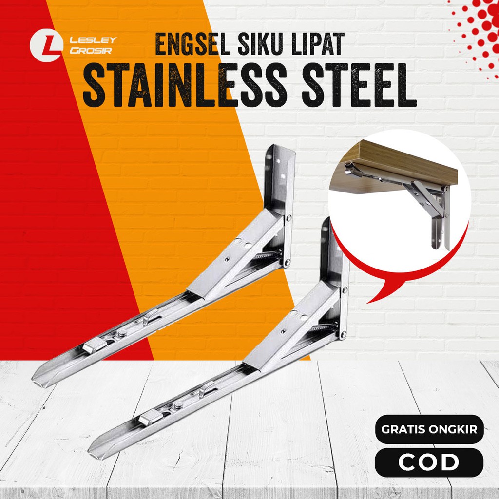 Engsel Siku Stainless Bracket Siku Lipat