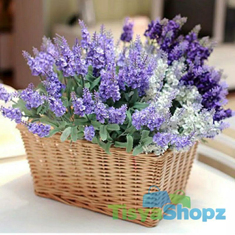 Bunga LAVENDER MINI Artificial / Bunga Plastik Hiasan Dekorasi