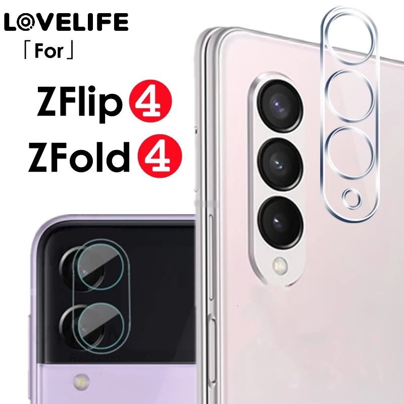 Pelindung Layar Tempered Glass HD Transparan Anti Gores Untuk Samsung Galaxy Z Fold 4 / Flip 4