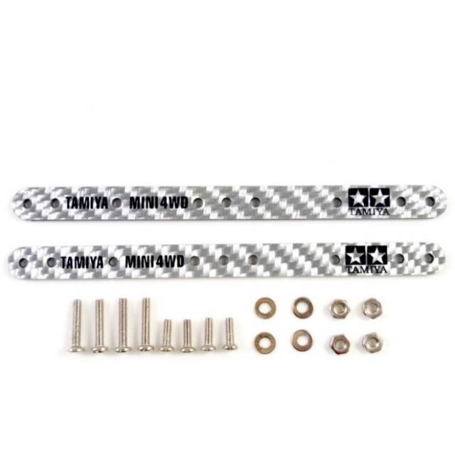 Rep Tamiya 95307 HGC Reinforcing Plate / Stick Silver 1.5mm