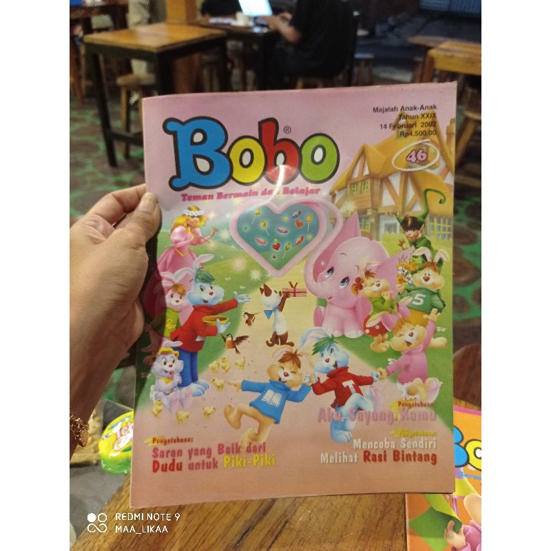 MAJALAH BOBO TAHUN 2002(DAPAT 3 BUKU)