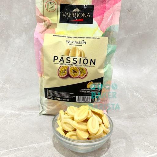 

Valrhona Chocolate Inspiration Passion Fruit 200gr Couverture buah bakernbar99 Segera Beli