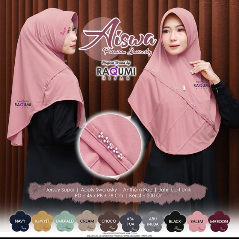 AISWA BY RAQUMI HIJAB SOLO