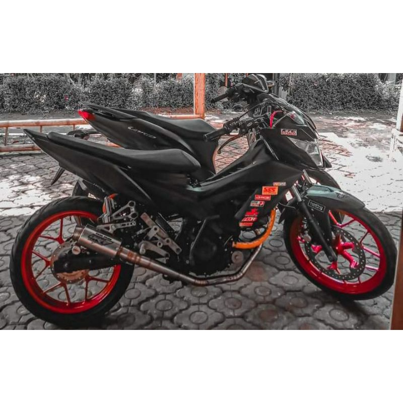 Header Leheran Knalpot Honda Sonic 150 Underbone Supra GTR Full Stainles-4