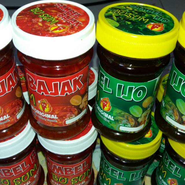 

Sambel bajak dan sambel ijo