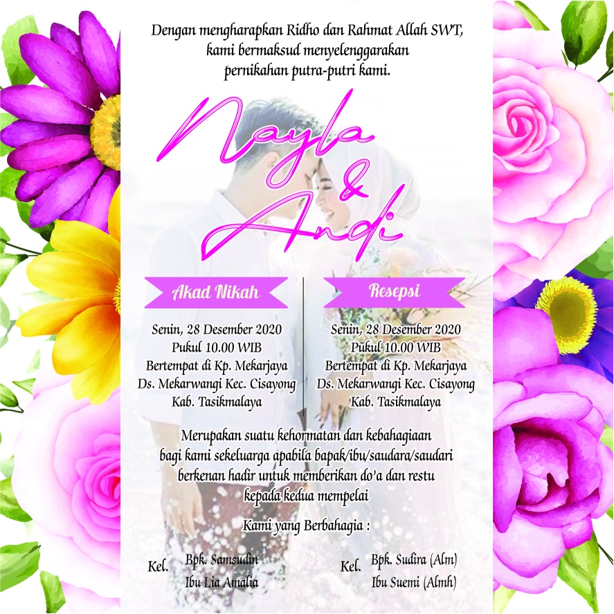 UNDANGAN  KOTAK NASI/  TONJOKAN/  UNDANGAN  BESEK/ LABEL KOTAK NASI – by benangmerah. Art BS. 30