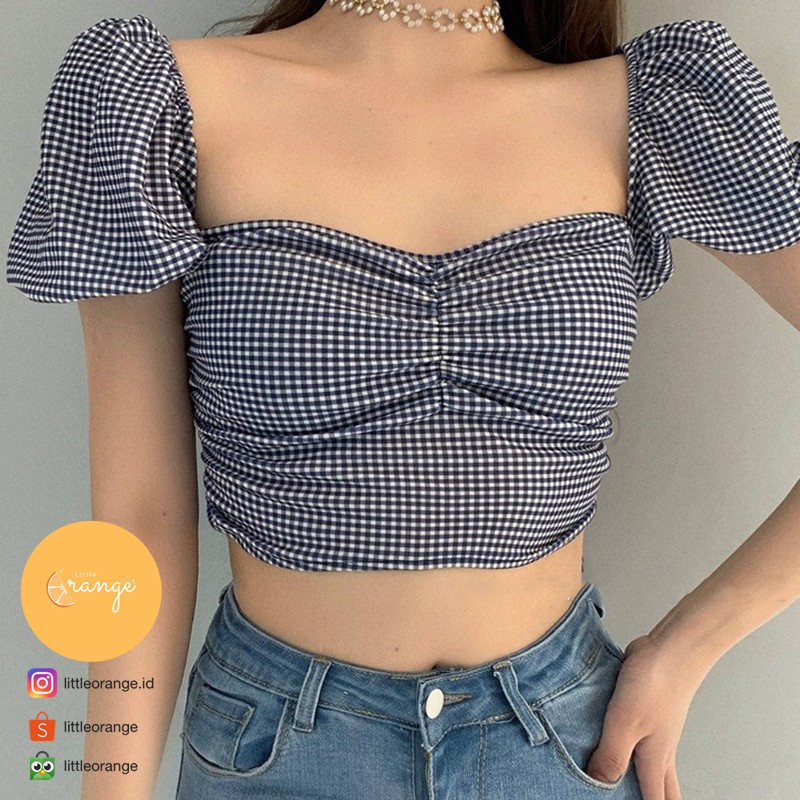Heejin Square Crop top