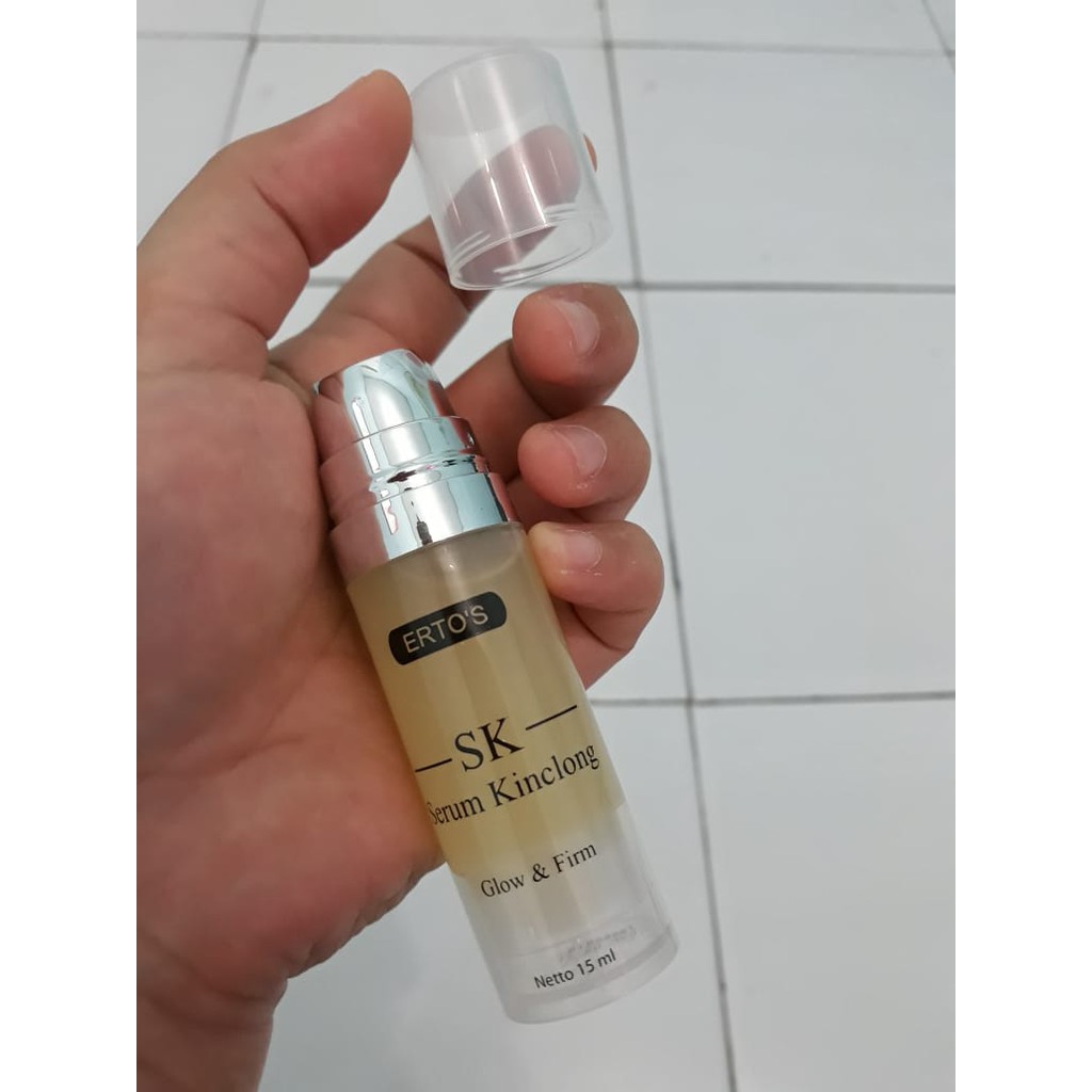 [ORI] Serum Kinclong Melembabkan Mencerahkan Kulit &amp; Menghilangkan Flek Hitam di Wajah - Original BPOM 100%