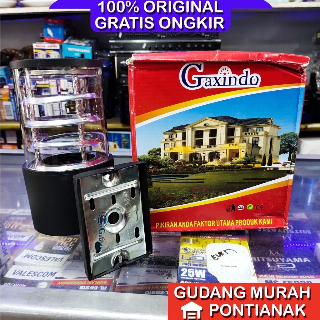 Lampu Dinding Ornamen Hiasan Tiang 1 Mata Lampu GAXINDO