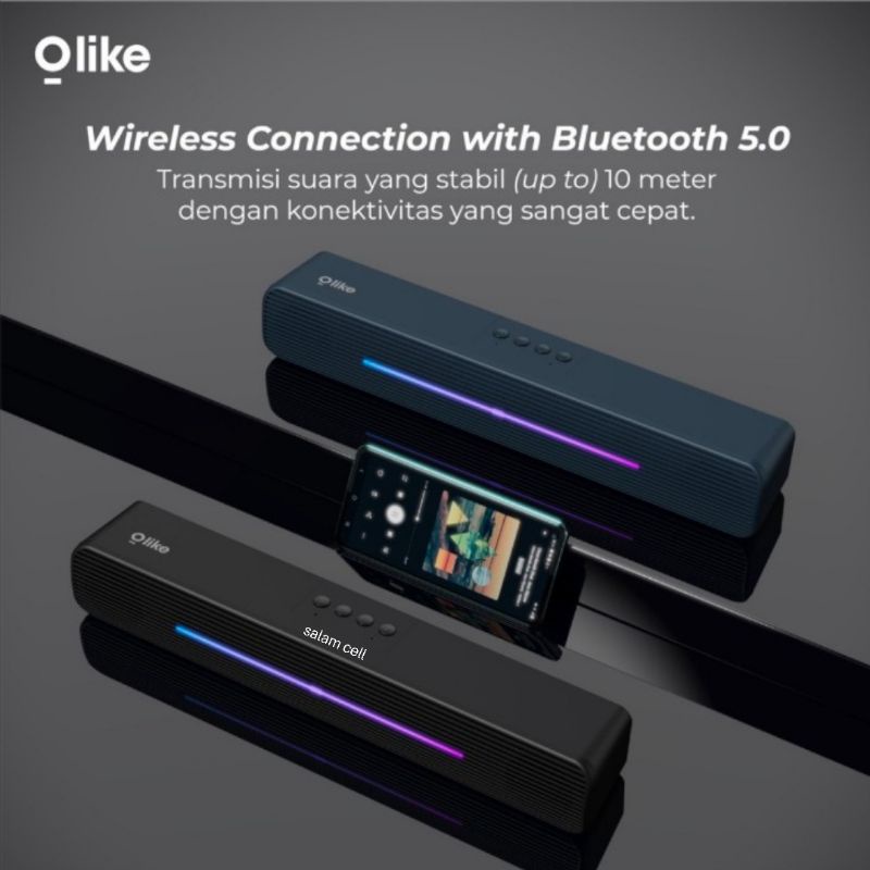 Speaker Bluetooth OLIKE OBS-300 PRO Music Bluetooth Original Garansi Resmi