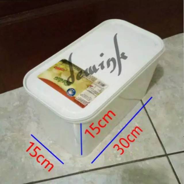 box es krim 5 liter  paket isi 10pc