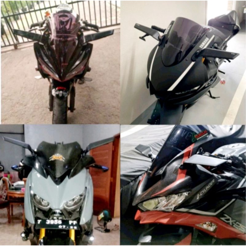 SPION WINGLET MODEL COPY RIZOMA/F22 R ZX25R NINJA 250FI CARBU CBR R15 R25 DLL