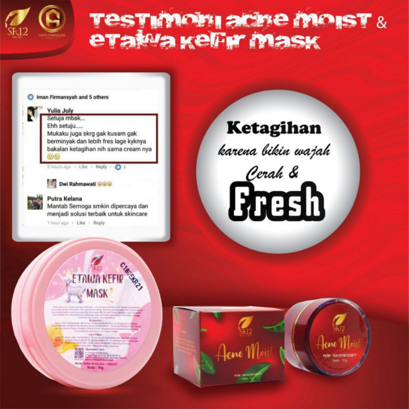 CREAM PENGHILANG JERAWAT ACNE MOIST DAY OBAT BEKAS JERAWAT DAN BRUNTUSAN / MENGURANGI KERUTAN WAJAH / saudagarsr12