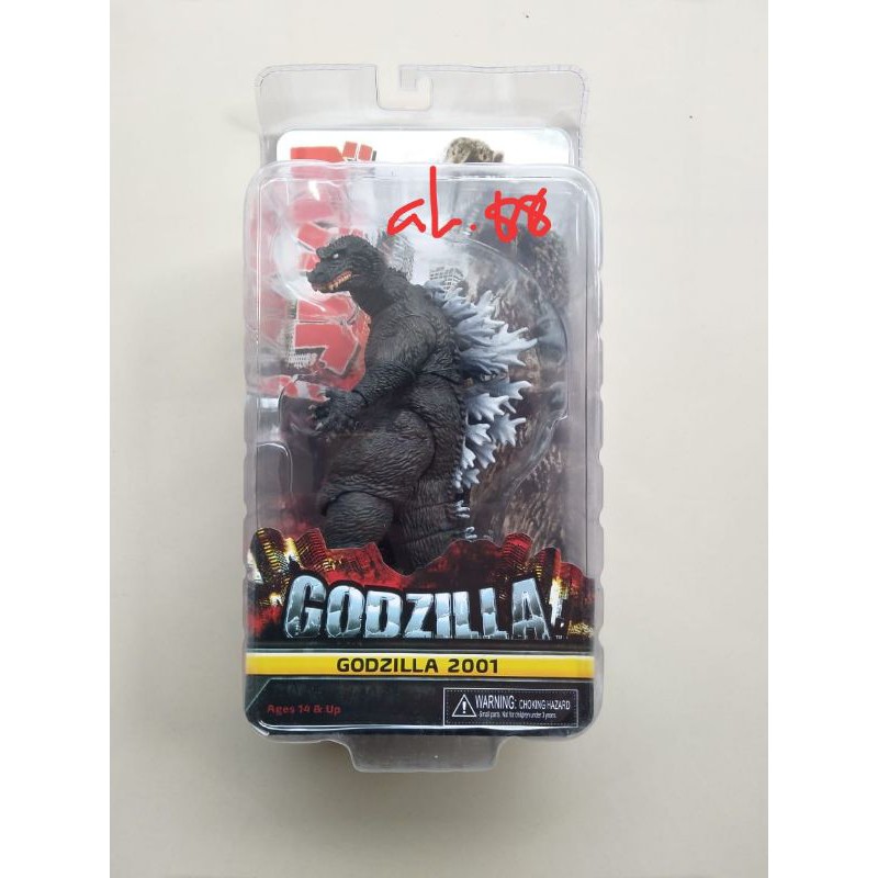 Action figure Godzilla 2001 movie ori neca new moc