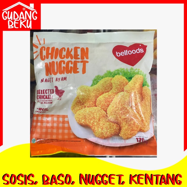 

Belfoods Chicken Nugget 170 gram