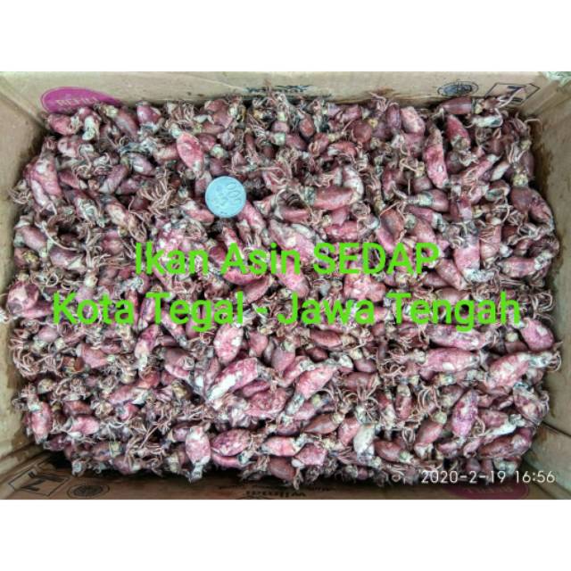 

Baby Cumi Asin 250gram Cumi Baby ±0,5-2Cm