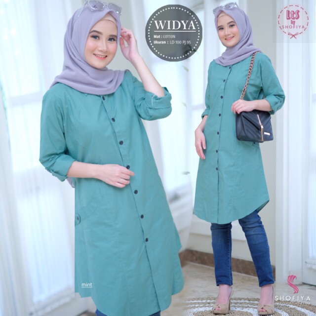 WIDYA BLOUSE WIDYA TUNIK WIDYA ORI SHOFIYA FASHION sfs