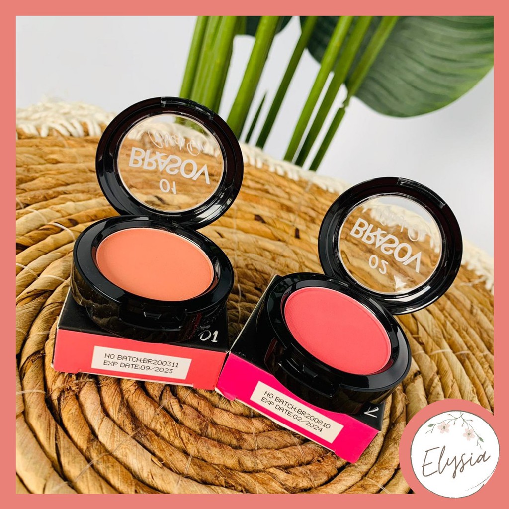 BRASOV Blush On Shade 01 &amp; 02 Pigmented Perona Pipi BPOM