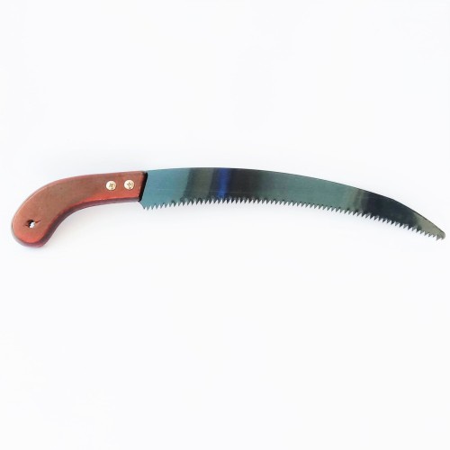 Gergaji Pohon 14 Inch Gagang Kayu / Gergaji Kopi / Gergaji Dahan / Gergaji Rambutan 14 Inch