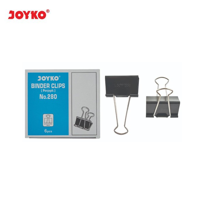 Binder Clip / Klip / Penjepit Kertas Joyko No.280