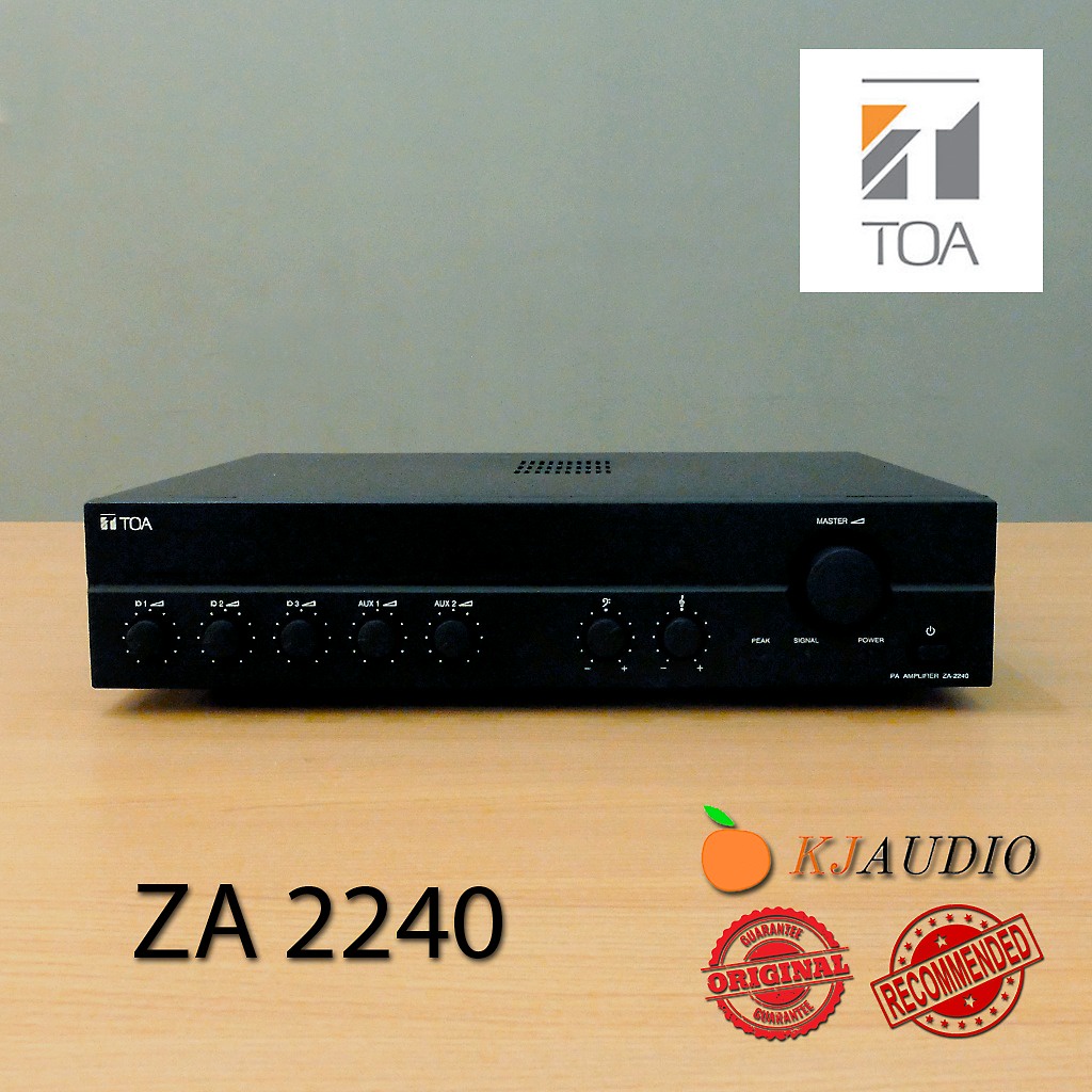 TOA ZA-2240 Power Amplifier 240 W Original Asli