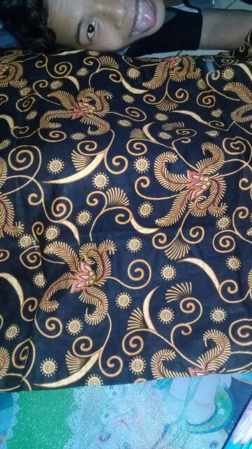 Diskon Bswart Batik Hrb026 Kenongo Hem Pendek Padi Pekalongan M L Xl Batik Pria Murah Modern