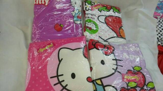 Mukena anak karakter hellokitty #mukena katun