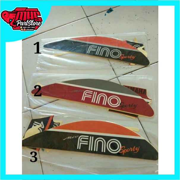 (COD) sticker striping fino 125 fi 2017 2018 list bodi motor yamaha fino 125 fi 2017-2018 original t
